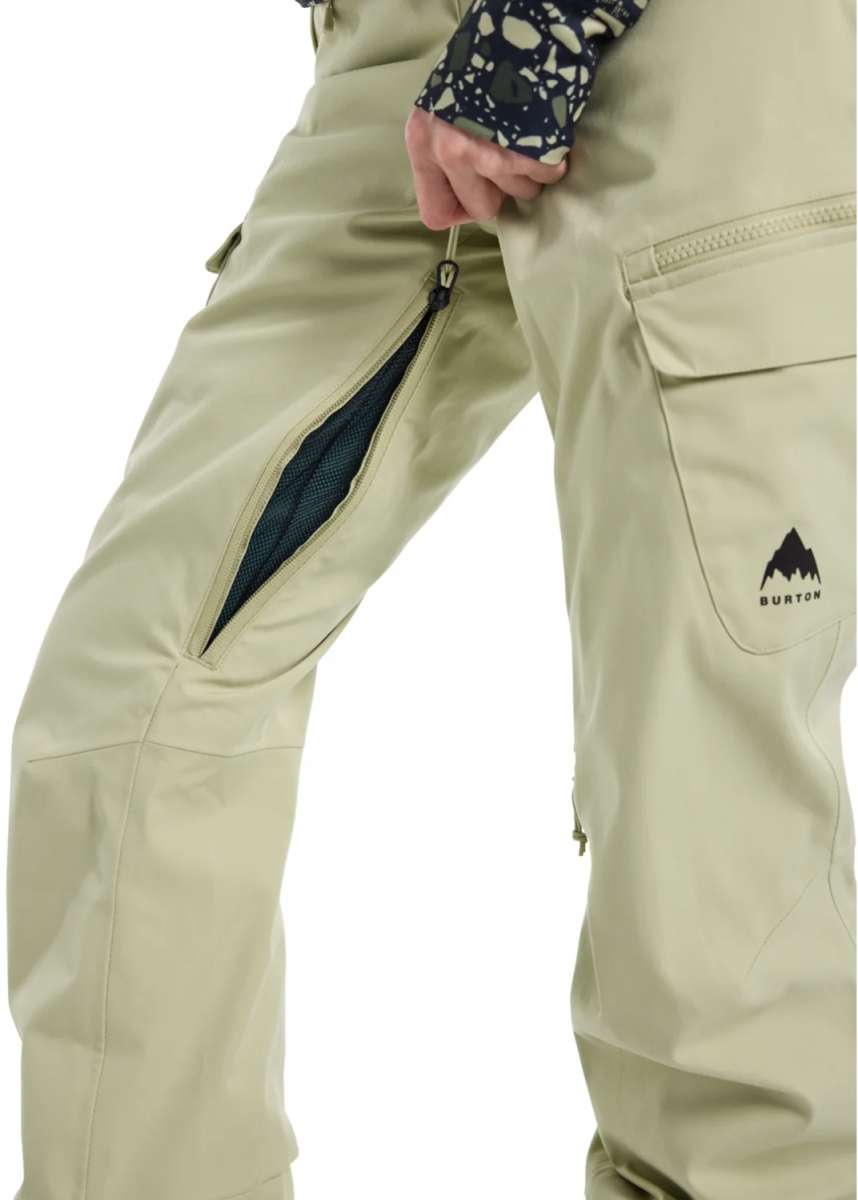 Burton Women's Gloria 2 Layer Stretch Snowboard Pants 2024 - Waterproof & Breathable Ski Pants for Winter Sports & Outdoor Activities