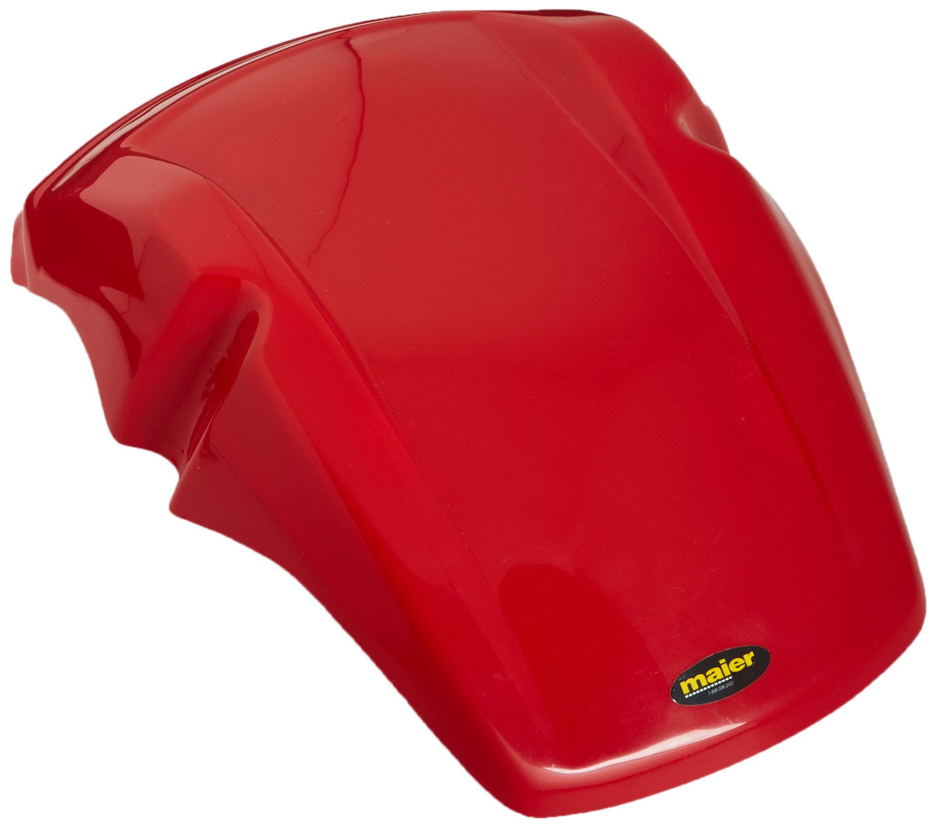Maier 12051-2 Red Front Fender Replacement for ATV/UTV - Durable Plastic Body Panel - Perfect for Off-Road Adventures & Trail Riding
