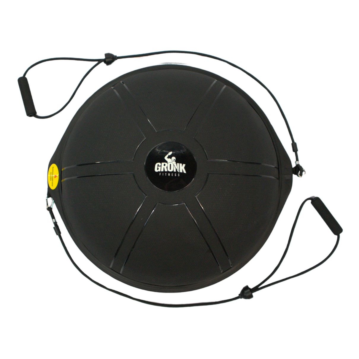 Gronk Fitness Balance Trainer with Resistance Bands - 64cm Stability Wobble Board for Core Strength, Physical Therapy & Home Workouts
