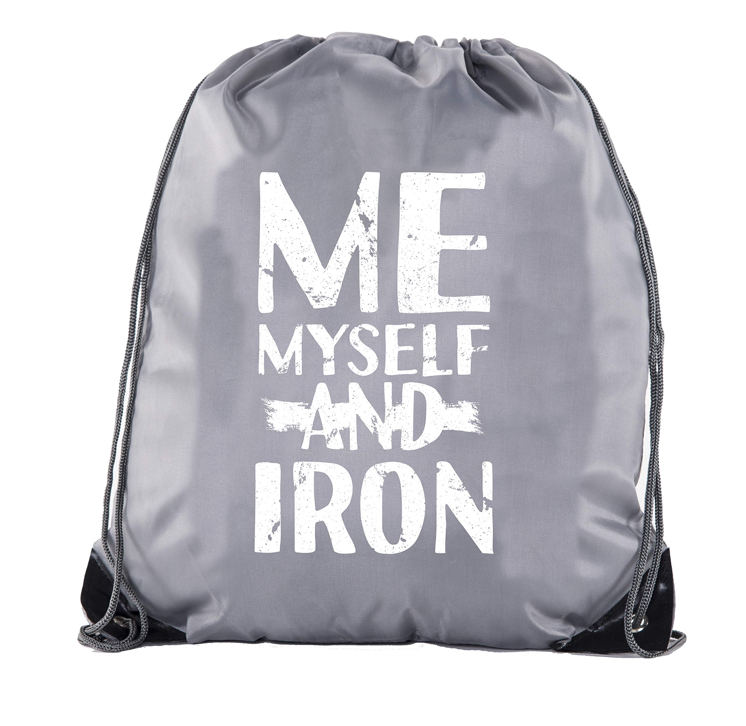 Motivational Gym Quote Drawstring Backpacks - Inspirational Fitness Bags for Workouts & Training | Perfect for Gym, Running, Yoga & Sports