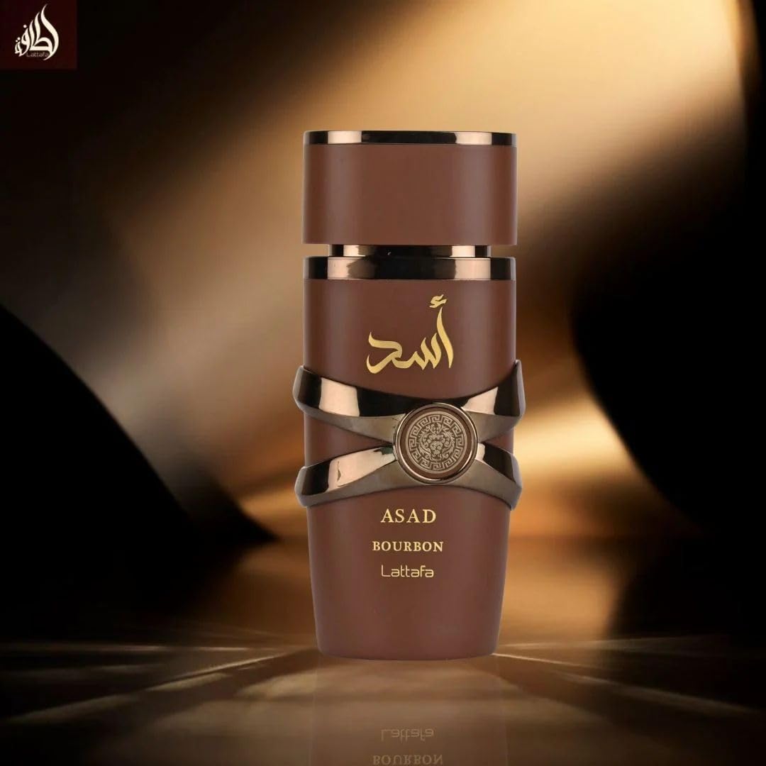 LATTAFA Yara, Yara Candy & Asad Bourbon EDP Perfume Spray Trio Set - 100ml (3.4oz) Sweet Fruity Floral Fragrances for Women, Long Lasting Luxury Scent Gift Set - Perfect for Date Night, Parties & Special Occasions