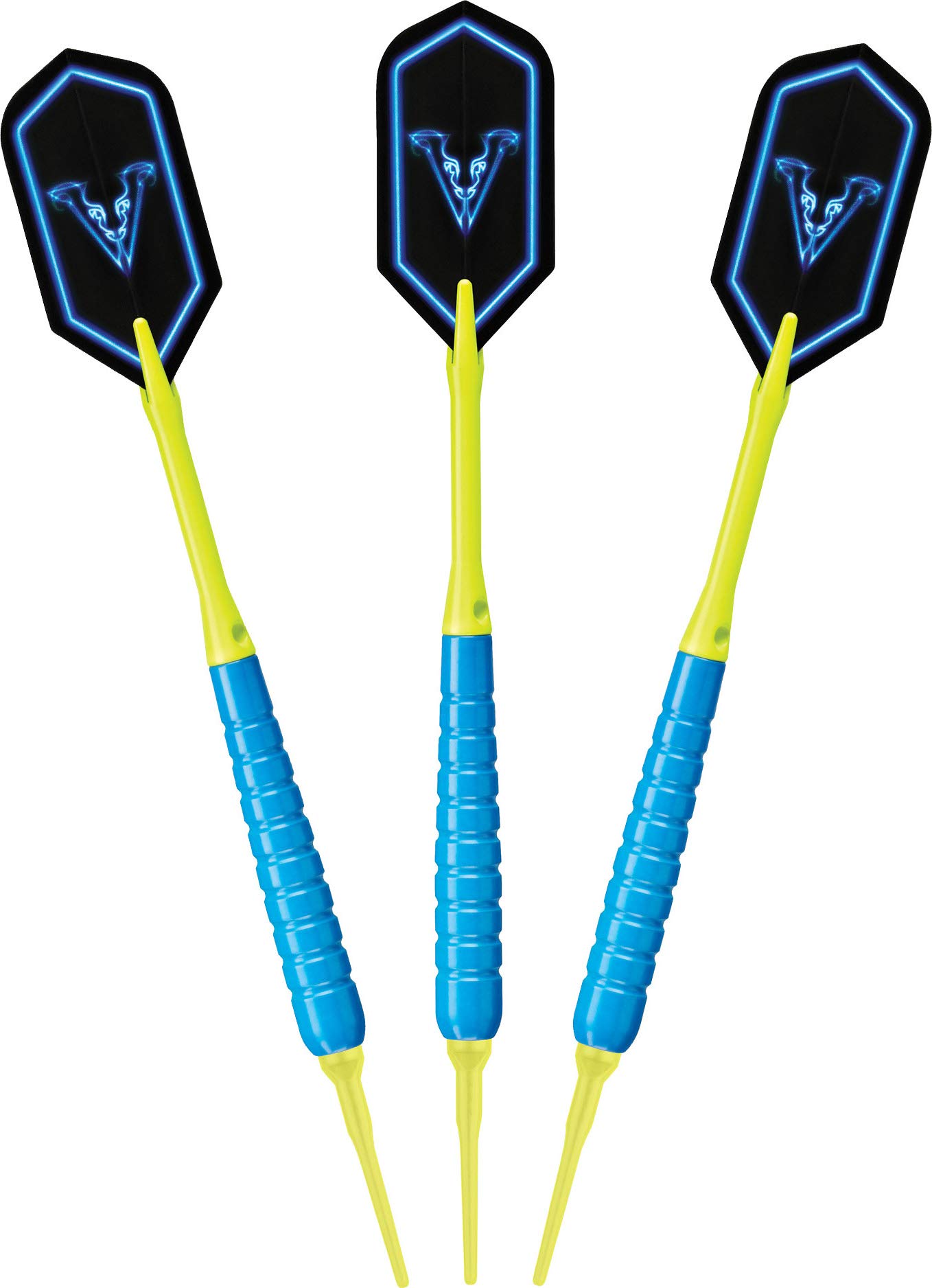Viper V Glo Soft Tip Darts - 18 Gram Steel Tip Darts Set for Professional & Casual Play | Perfect for Bars, Home Game Rooms & Dart Leagues
