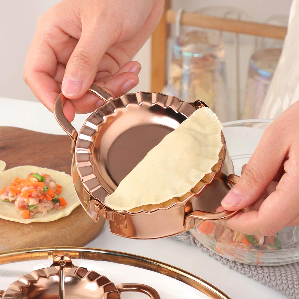 Professional 15.8-inch Rose Gold French Rolling Pin for Baking - Perfect for Fondant, Cookies, Pizza Dough, Pasta, Pie Crust & Pastry - Ideal for Home Bakers & Professional Chefs - Durable Metal Rolling Pin for Smooth Dough Preparation