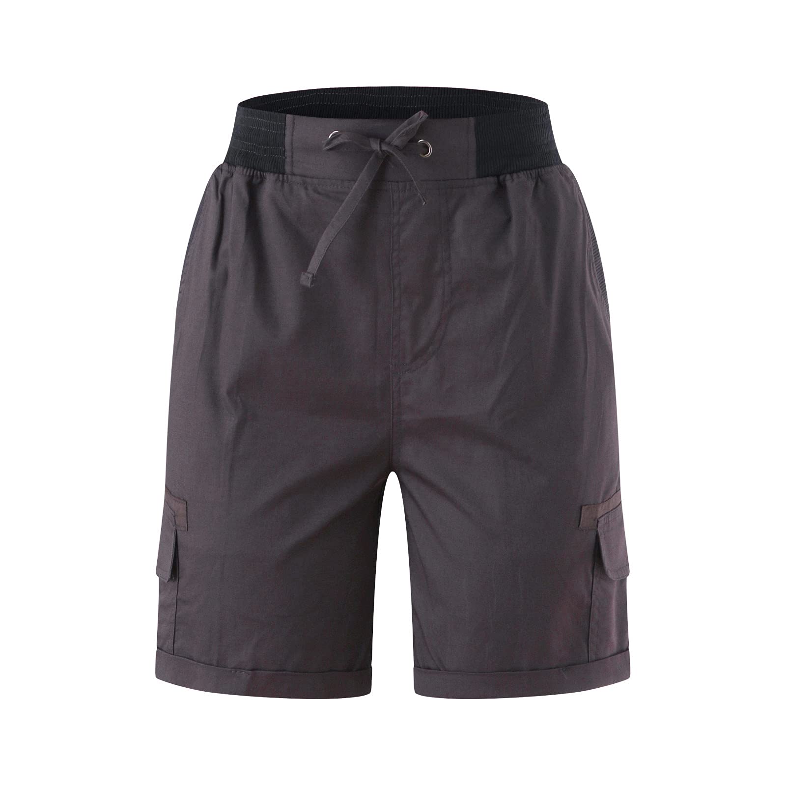 Women's Linen Athletic Shorts - Breathable Cotton Blend Flowy Short Pants for Yoga, Running & Summer Casual Wear