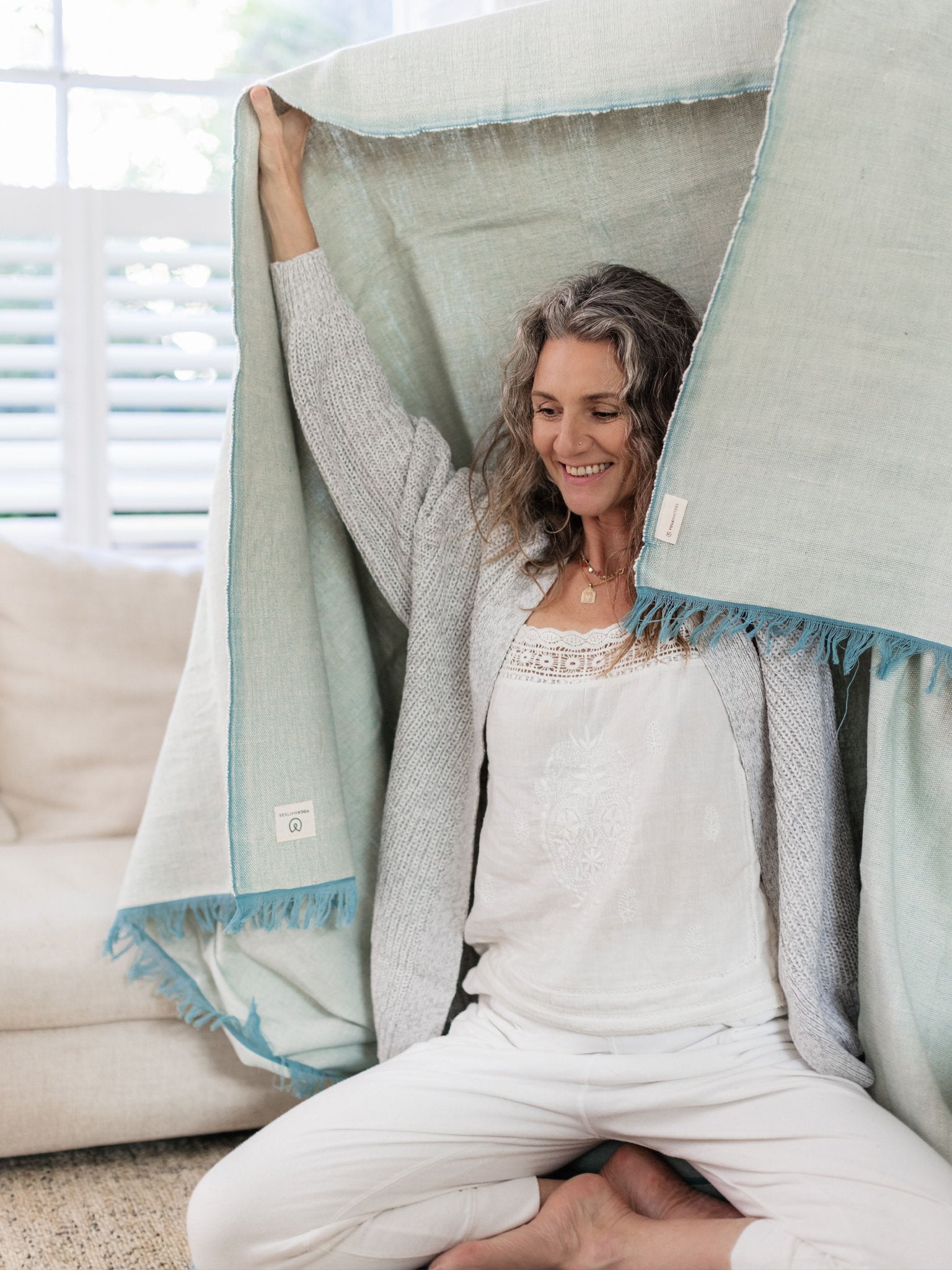 Yogamatters Luxury Home Meditation Kit - Premium Yoga & Meditation Set for Relaxation & Mindfulness - Perfect for Home, Office & Travel Use