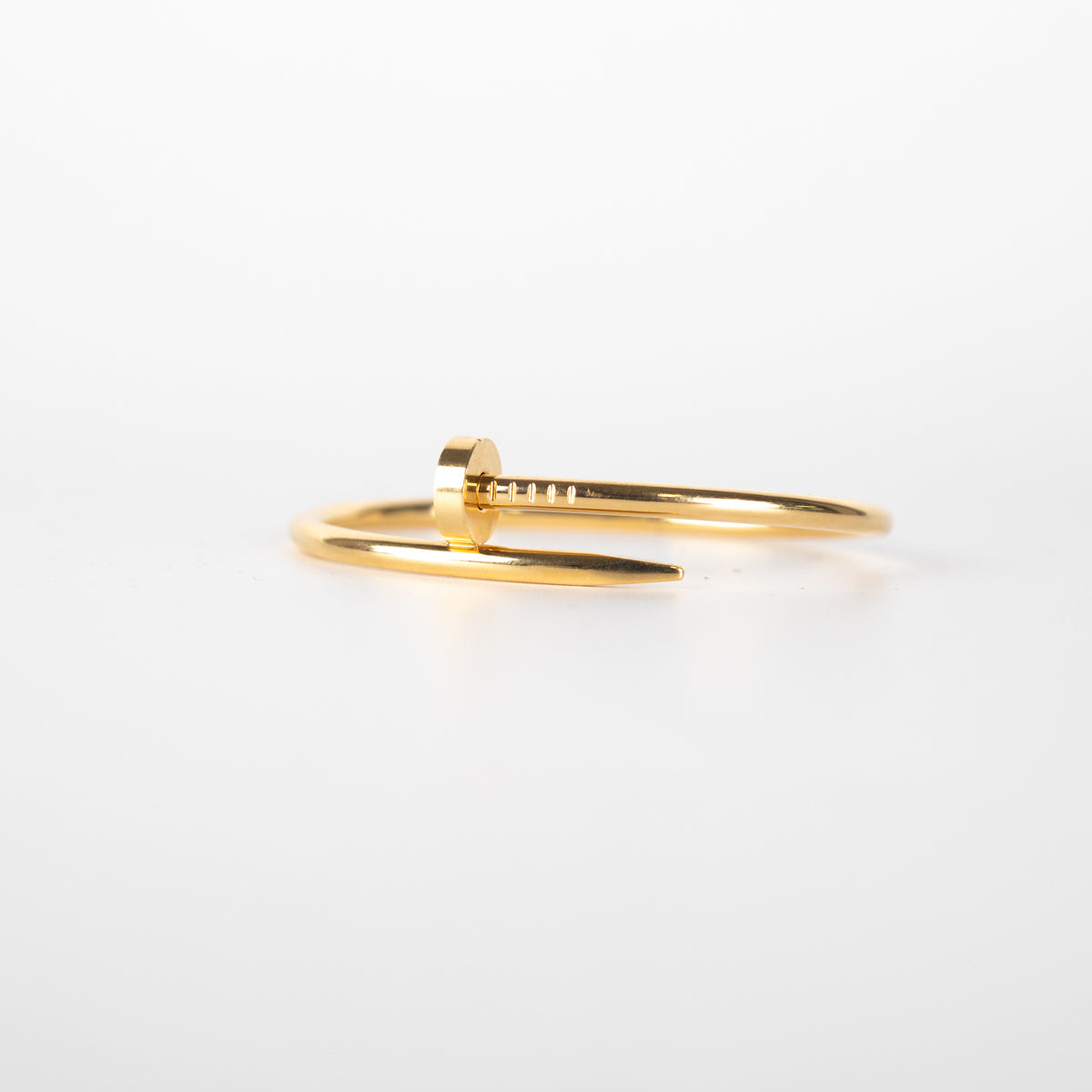 Cartier Juste Un Clou Yellow Gold Bracelet Size 17 - Luxury Jewelry for Women, Perfect for Gifts & Special Occasions