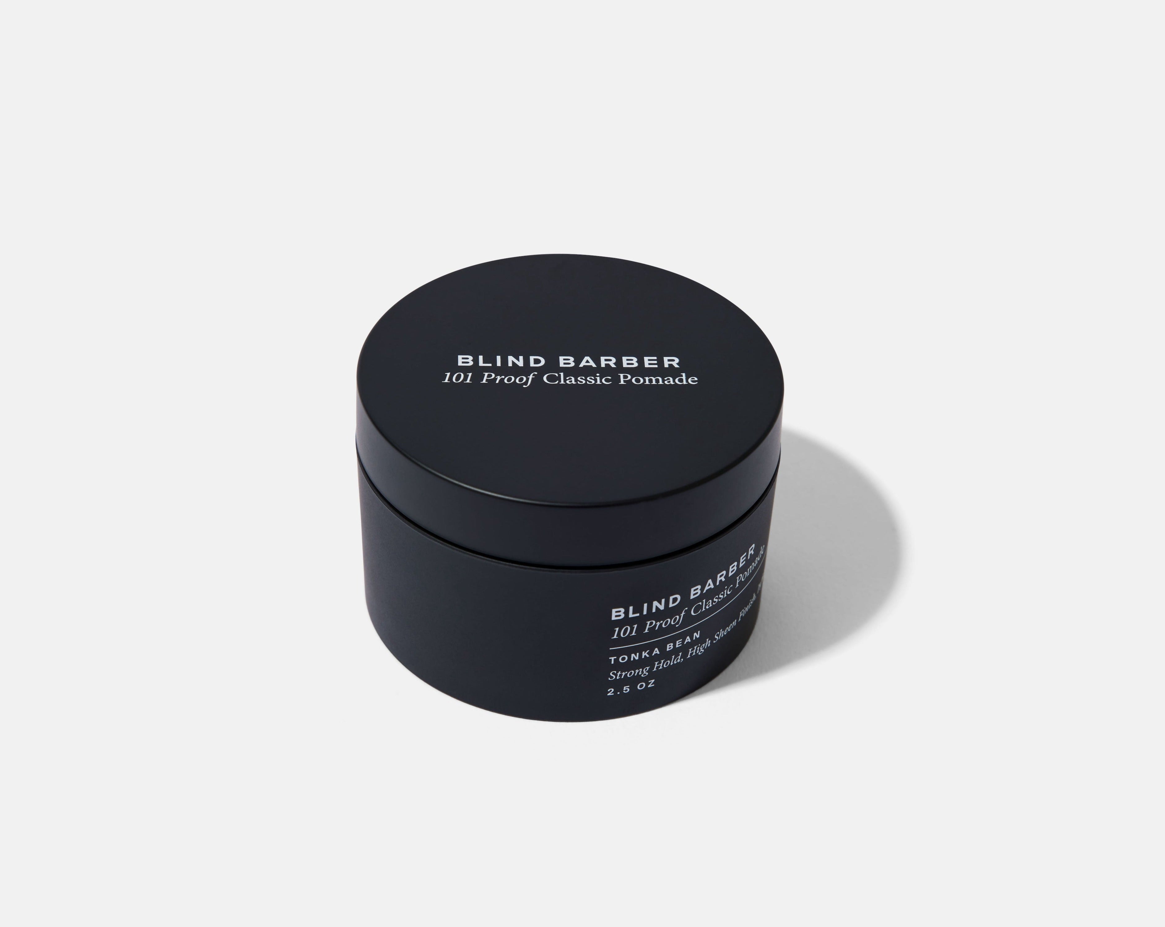 101 Proof Classic Pomade - Strong Hold Hair Styling Wax for Men - Perfect for Slick Back, Pompadour & Vintage Hairstyles