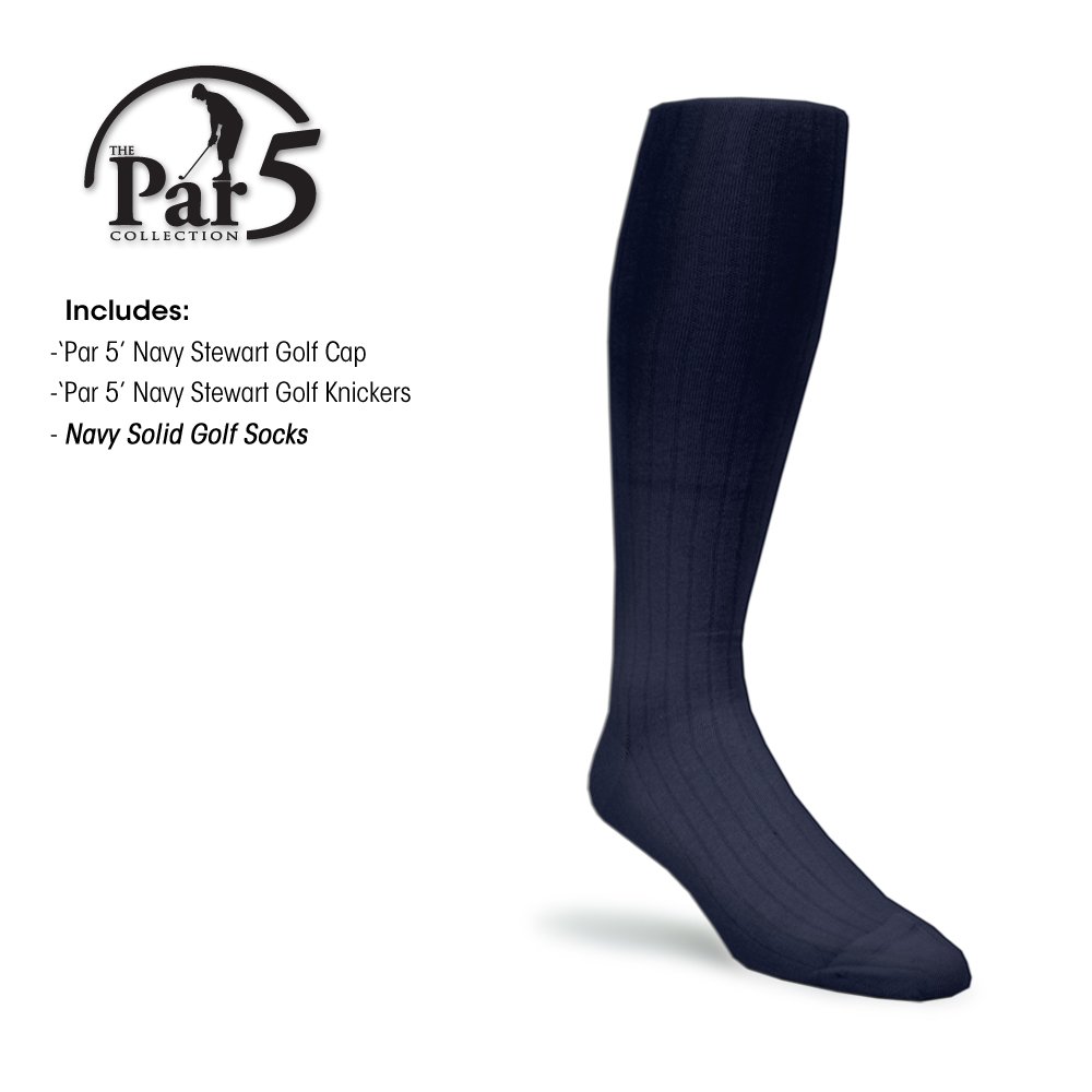 Men's Plaid Matching Golf Cap & Socks Set - Stewart Collection - Perfect for Golf Outings, Casual Wear & Sporty Style