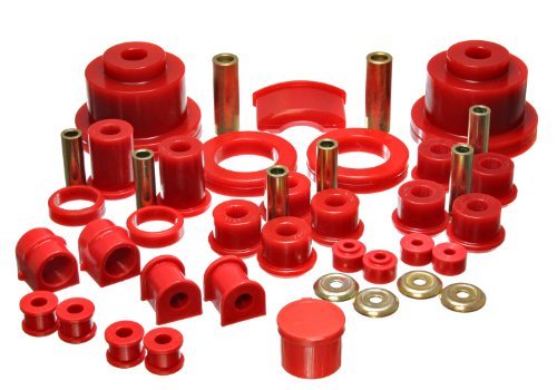 Energy Suspension 3.18134R Polyurethane Bushing Master Kit - Compatible with Pontiac GTO - Improves Handling & Reduces Vibration - Perfect for Street Performance & Track Racing Upgrades