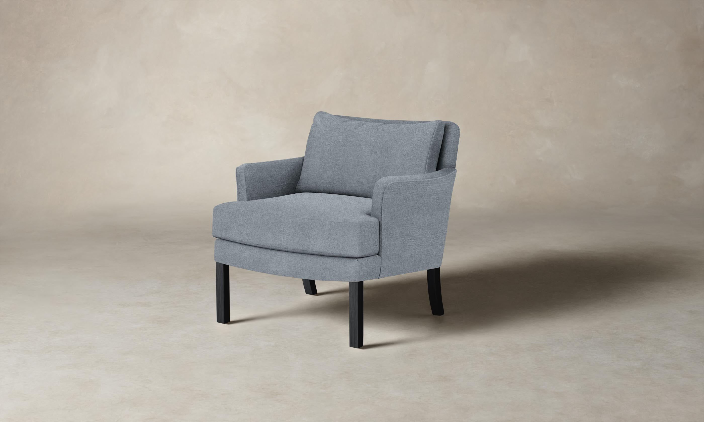 Kaye Performance Mélange Weave Aegean Chair - Modern Office & Home Furniture for Comfortable Seating - Perfect for Workspaces, Living Rooms & Reading Nooks