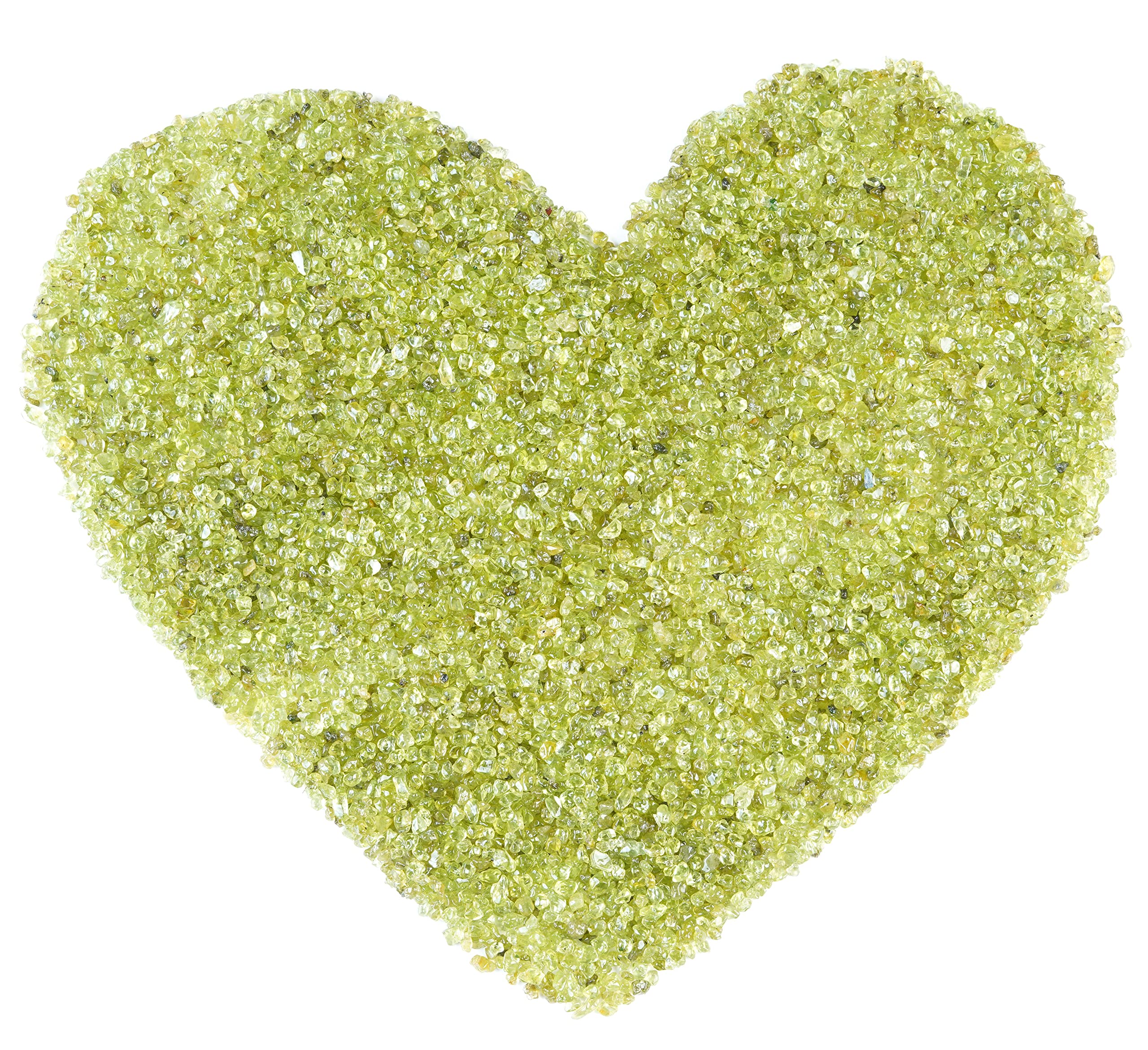 ZAICUS 1,000+ Carats Natural Peridot Crystal Chips - Tumbled Gemstone for Jewelry Making, Witchcraft, Reiki Healing & Home Decor | Irregular Shaped Polished Healing Stones for DIY Crafts, Meditation & Spiritual Gifts