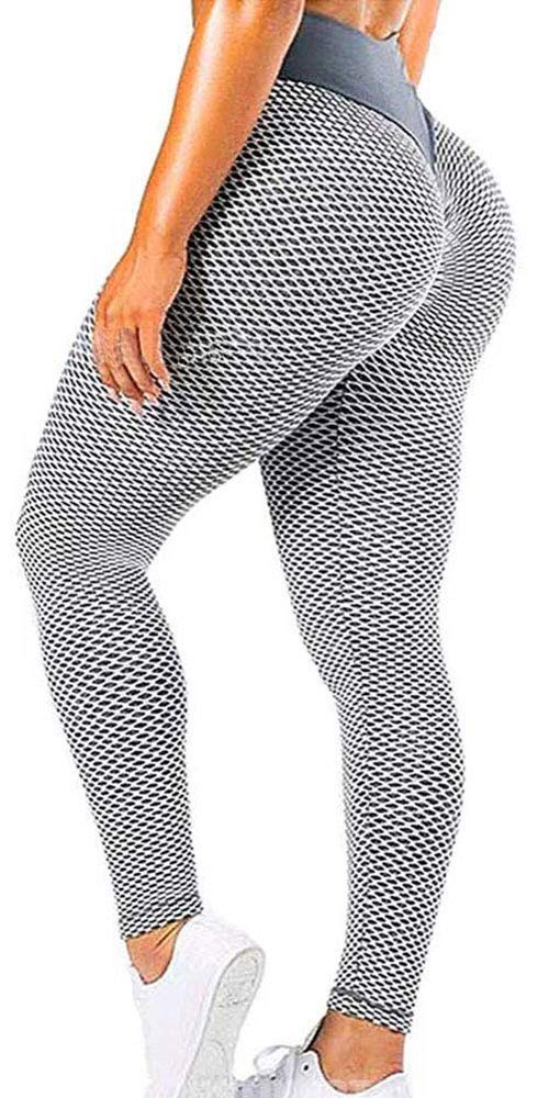 JGS1996 Women's Butt Lifting Leggings - High Waisted Tummy Control Yoga Pants with Scrunch Booty Design for Workout & Gym | Perfect for Yoga, Running, Fitness & Daily Wear