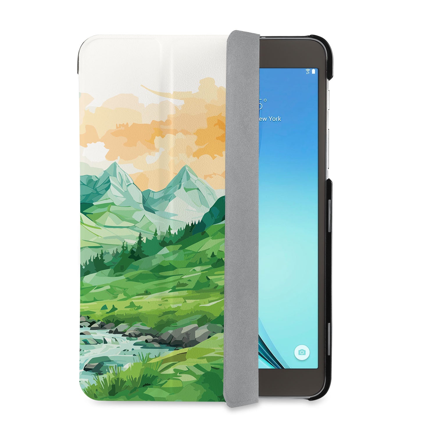 Samsung Tablet Case - Durable Protective Cover with Landscape View for Samsung Galaxy Tab A/S/Pro - Perfect for Work, Travel & Home Use