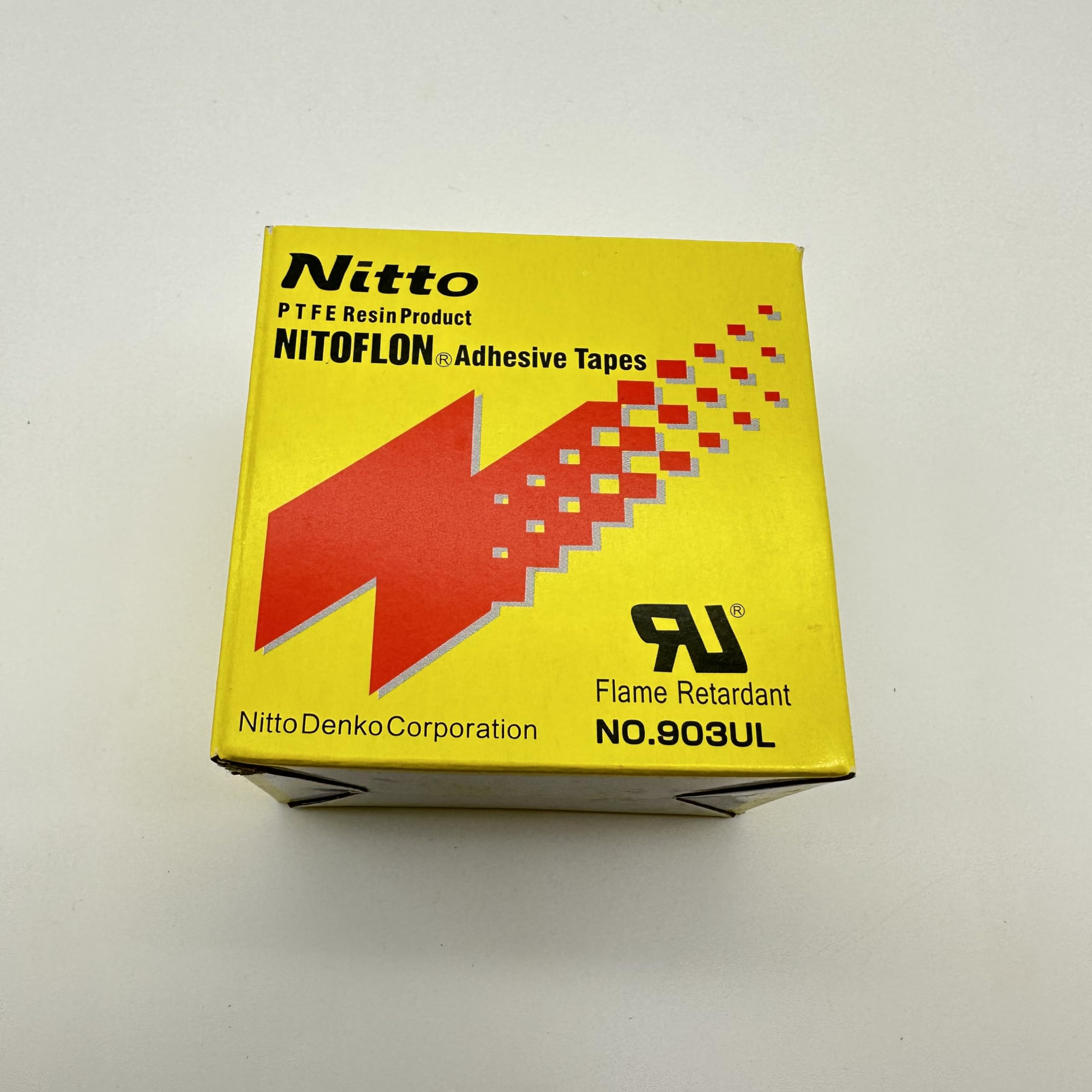10-Pack NITTO DENKO NITOFLON 903UL Waterproof Single Sided Tape - 13mm, 19mm, 25mm x 10m Length (Original 50mm) - High-Temp Resistance for Automotive, HVAC & Industrial Sealing Applications