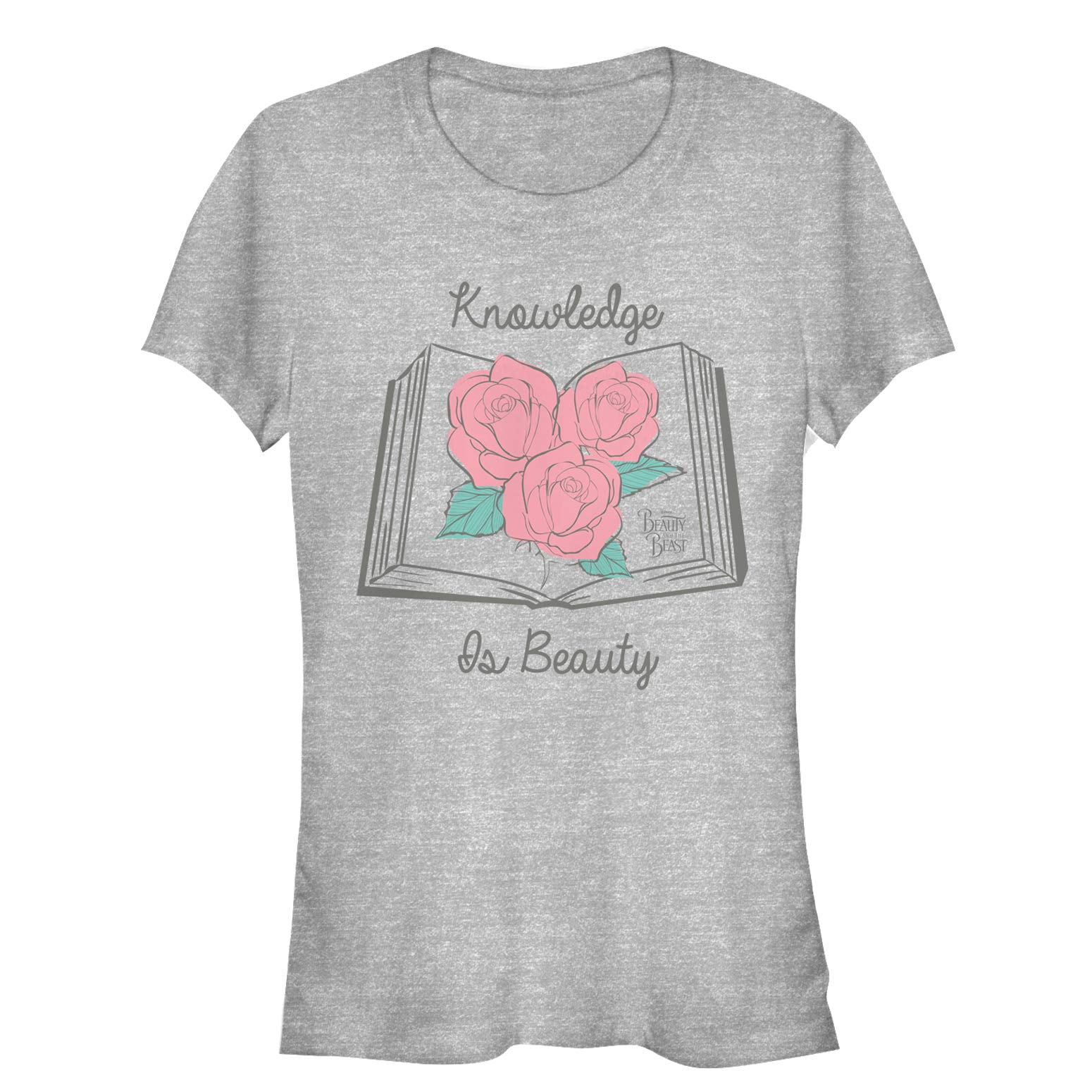 Beauty and The Beast Graphic T-Shirt for Women - Disney Cartoon Vintage Tee - Casual Wear for Fans, Movie Lovers & Disney Enthusiasts