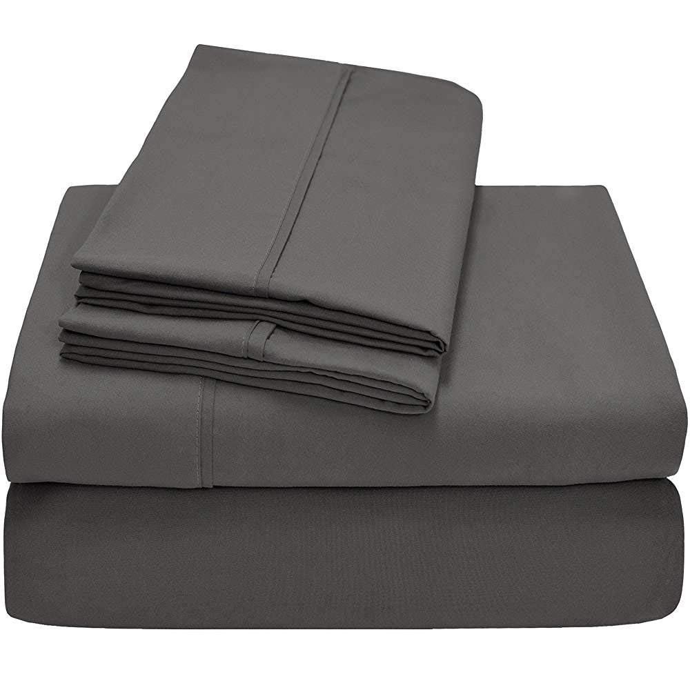 Luxury 1500-TC Egyptian Cotton Queen Sheet Set - Fits 7-9
