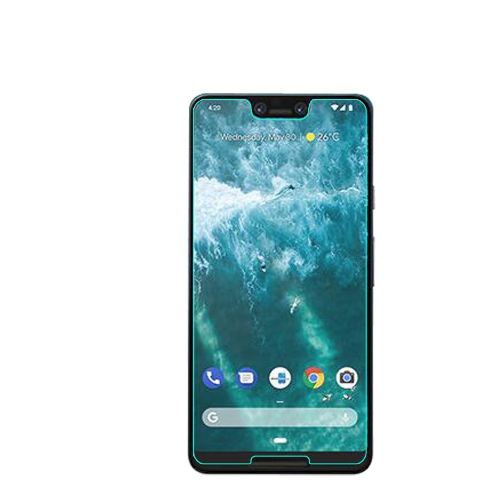 Pixel 3 XL Tempered Glass Screen Protector (3-Pack) - Lifetime Replacement for Daily Protection