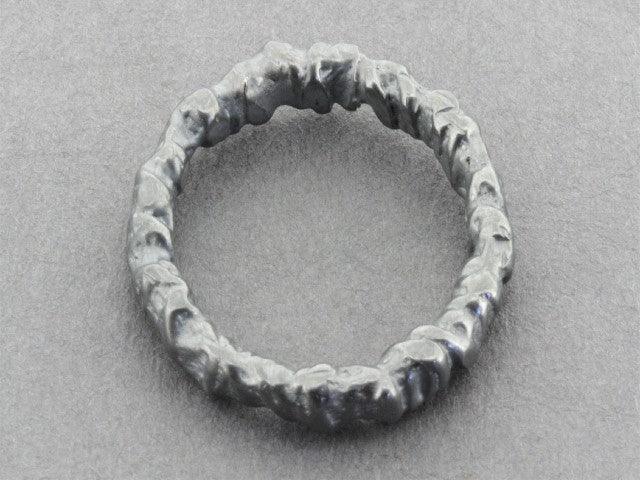 Druzy Stone Band Ring - Oxidized Silver Jewelry for Women, Boho Chic Accessories | Perfect for Everyday Wear, Gift Giving & Special Occasions