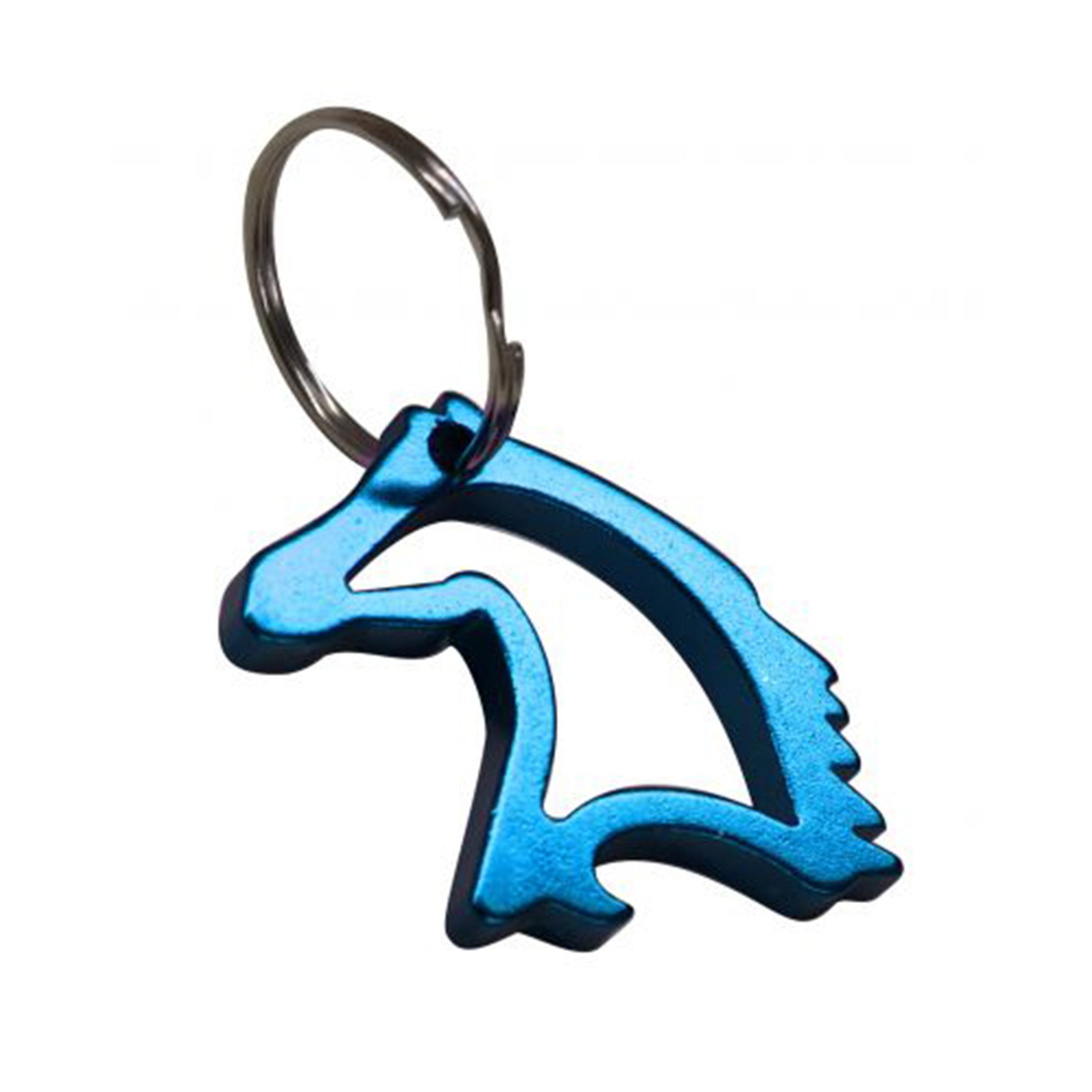 Premium Aluminum Horse Head Keychain - Durable & Stylish Key Ring for Keys, Bags, or Gifts - Perfect for Equestrian Lovers, Horse Riders & Outdoor Enthusiasts