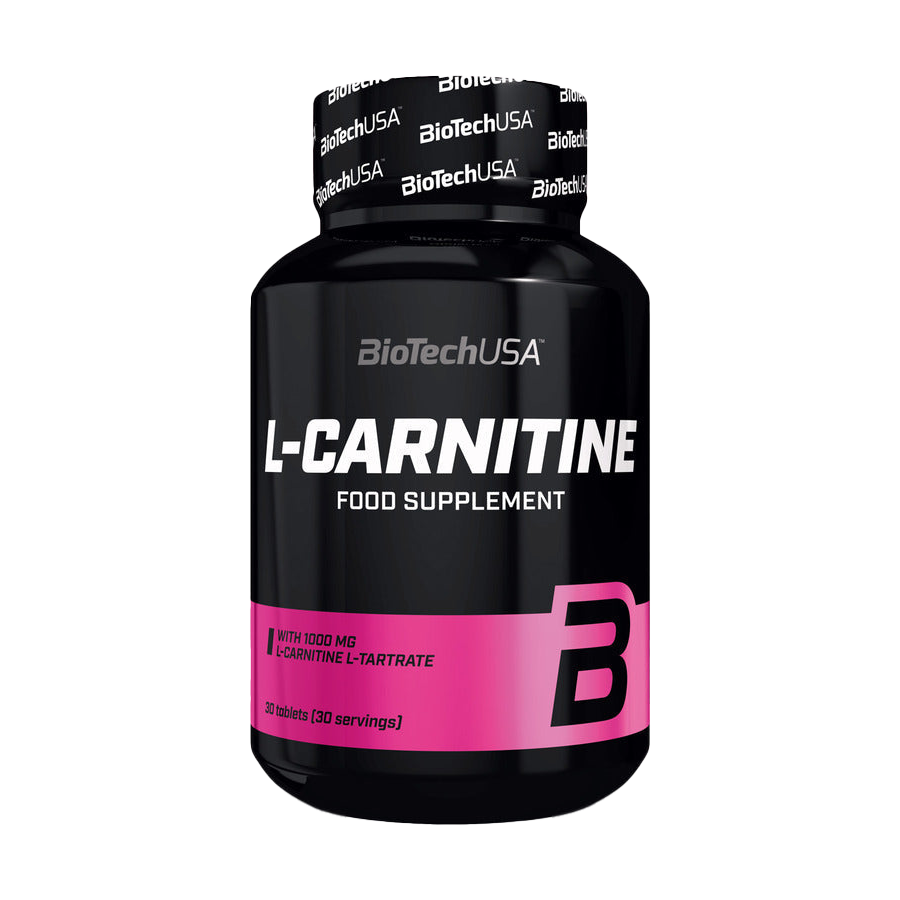 BioTechUSA L Carnitine 30 Tablets - Premium Fat Burner & Energy Booster for Weight Loss, Workout & Fitness Support