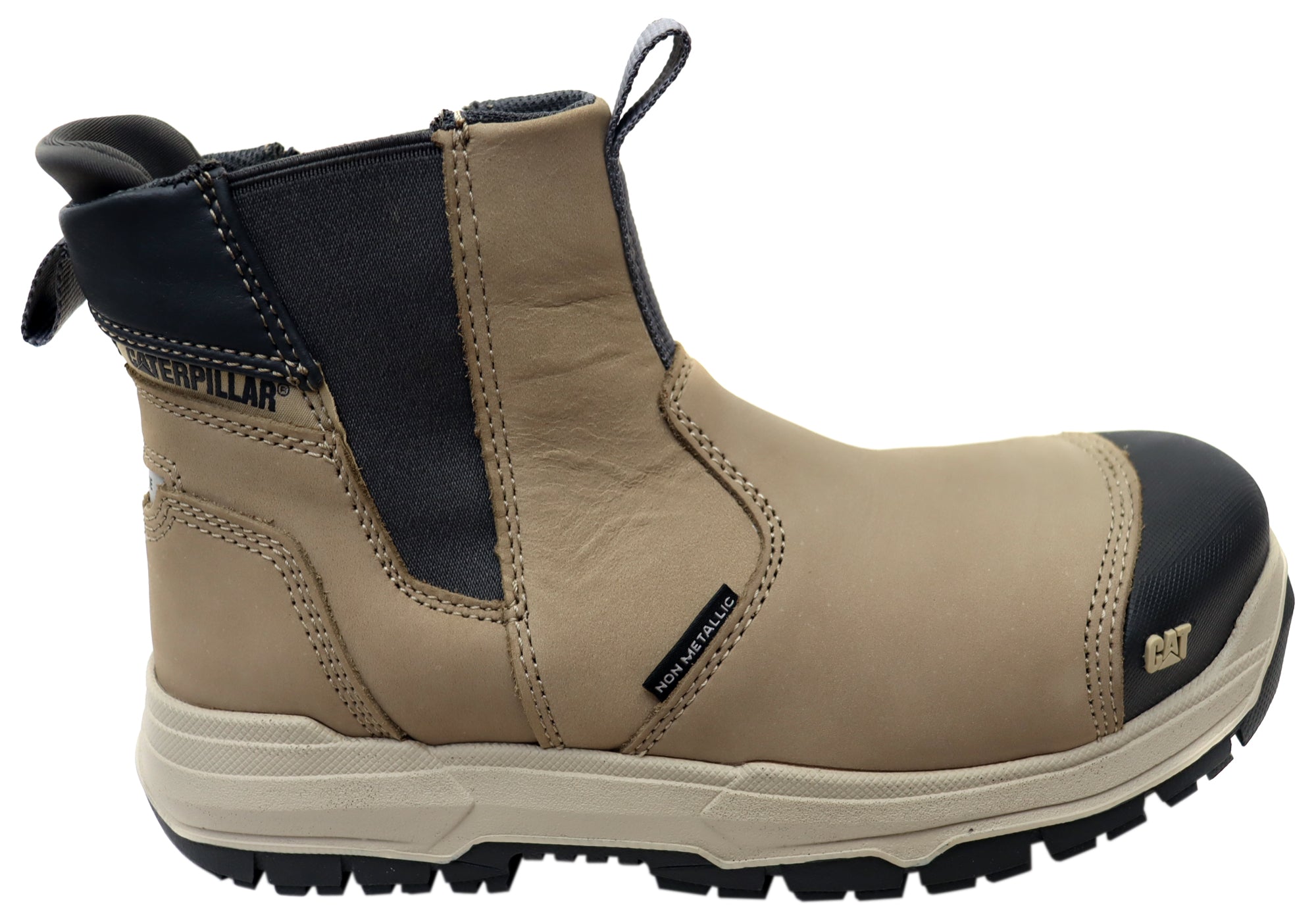 Caterpillar Men's Comfortable Propane 2.0 Composite Toe Work Boots - Durable Safety Shoes for Construction, Warehouse & Outdoor Work