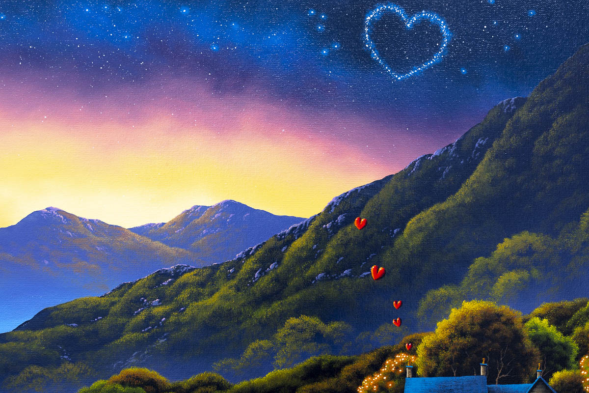 Original 'A Love That's Written in the Stars' Romantic Gift - Perfect for Anniversaries, Valentine's Day & Couples Gifts
