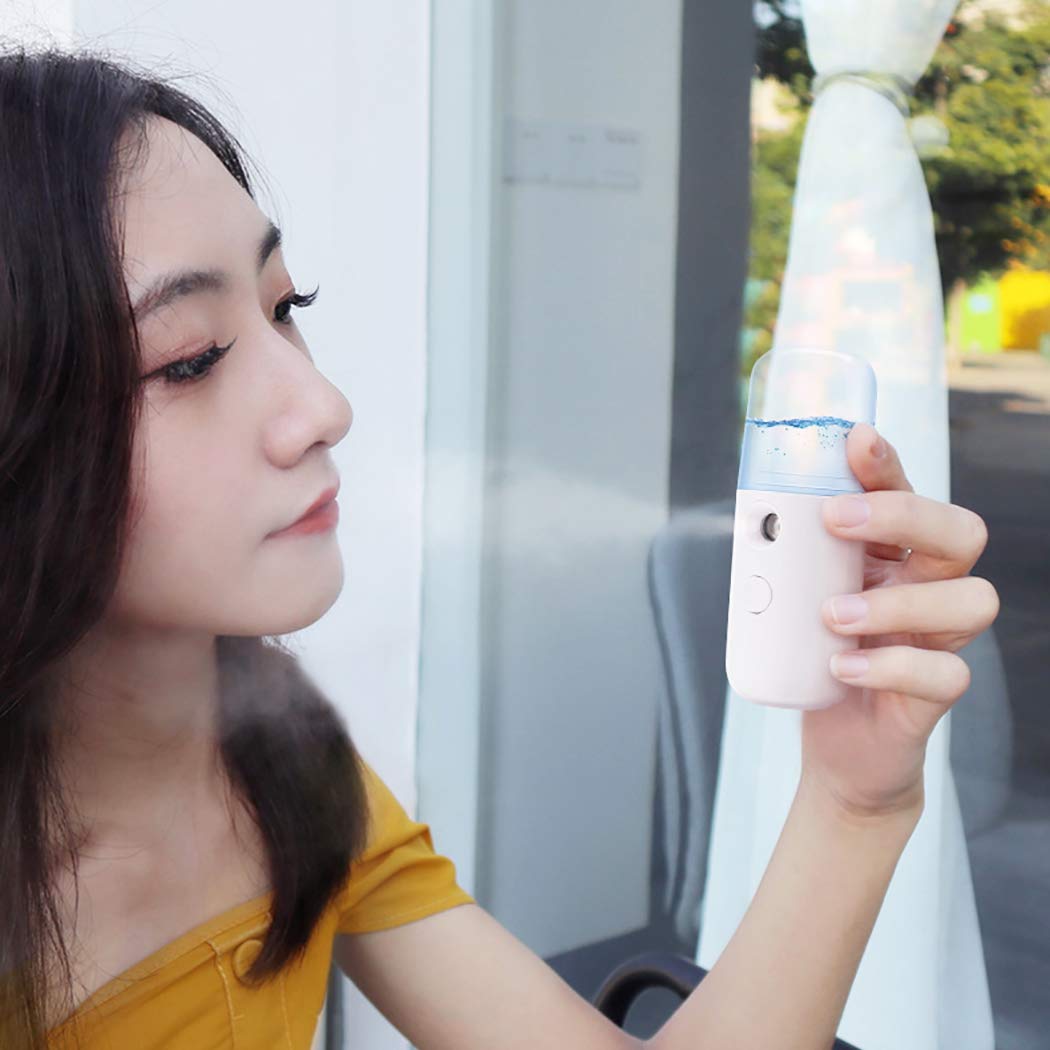 SOWUNO Nano Facial Mister - Portable Mini Skin Steamer & Moisturizing Face Sprayer for Hydration | Perfect for Travel, Home Spa & Daily Skincare Routine