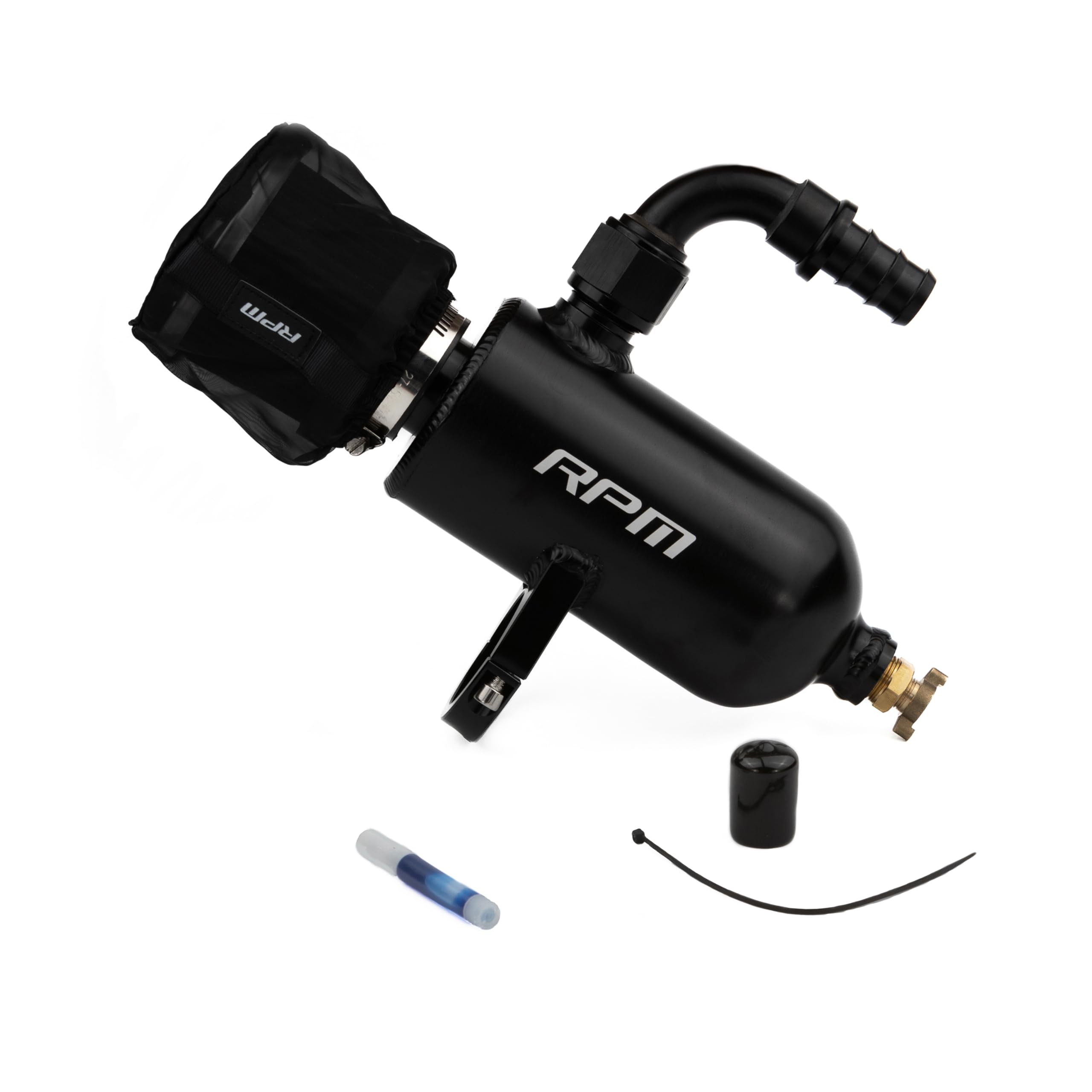 Can-Am Maverick X3 Turbo Oil Catch Can Kit by RPM - High Performance Billet Aluminum Catch Can for Turbocharged UTVs - Perfect for Off-Road Racing & Dune Bashing