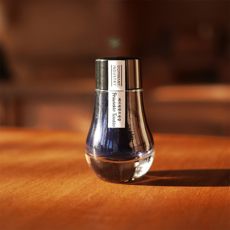 Dominant Industry Pearl Bottled Ink - 25ml Vibrant Shimmering Ink for Calligraphy, Art & Journaling - Perfect for Fountain Pens, Dip Pens & Creative Projects