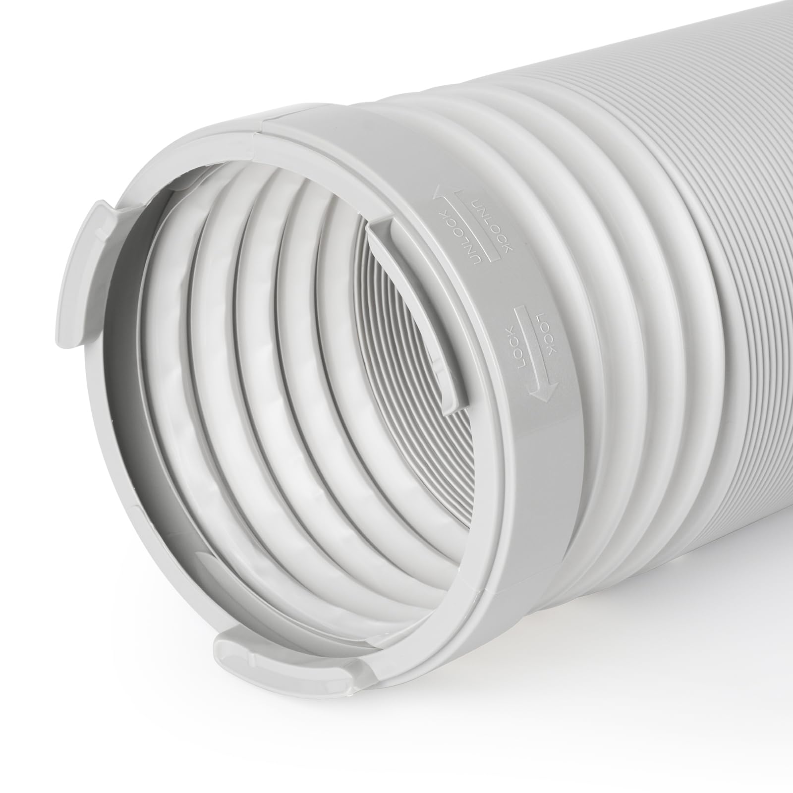 5.9 Inch Portable Air Conditioner Exhaust Hose Connector - Round Tube Adapter & Coupler for AC Exhaust Port - Perfect for Home, Office, and RV Cooling