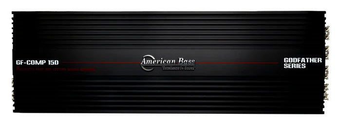 American Bass Godfather Comp 15D Mono Amplifier - High Power Car Audio Amp for Deep Bass & Clear Sound | Perfect for Car Audio Systems & Subwoofers