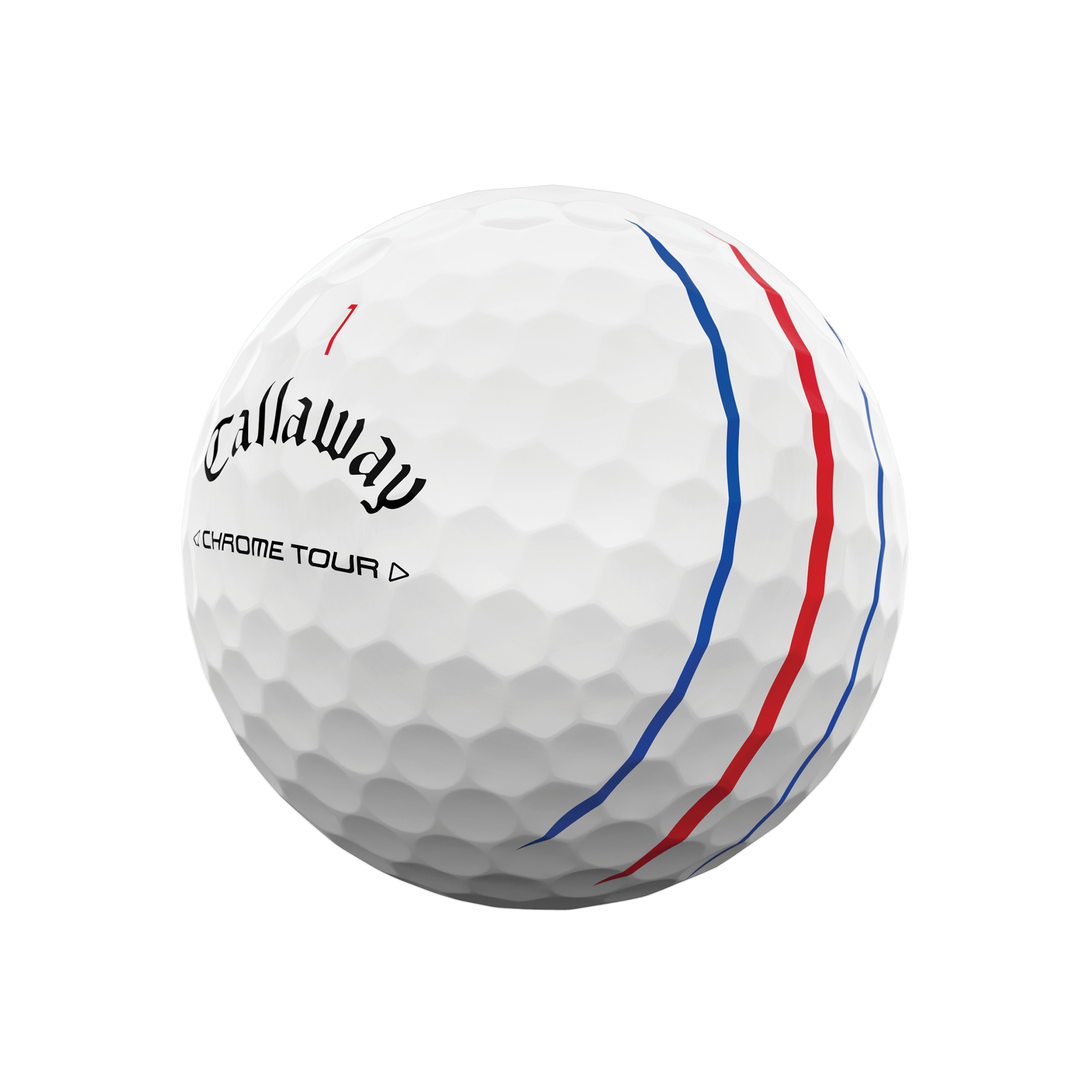 Callaway 2024 Chrome Tour Triple Track Golf Balls - Premium Performance Golf Balls for Distance & Accuracy - Perfect for Tournament Play & Practice Sessions