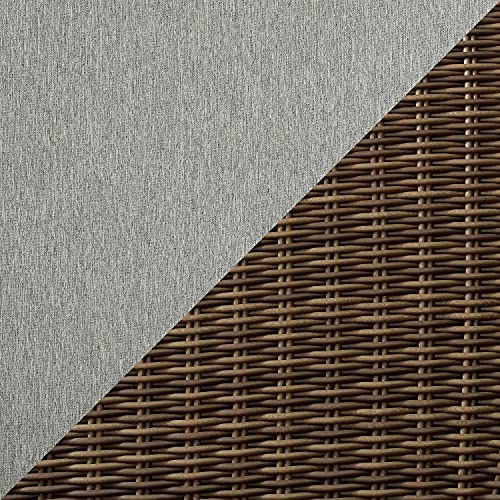 Brown With Gray Cushions