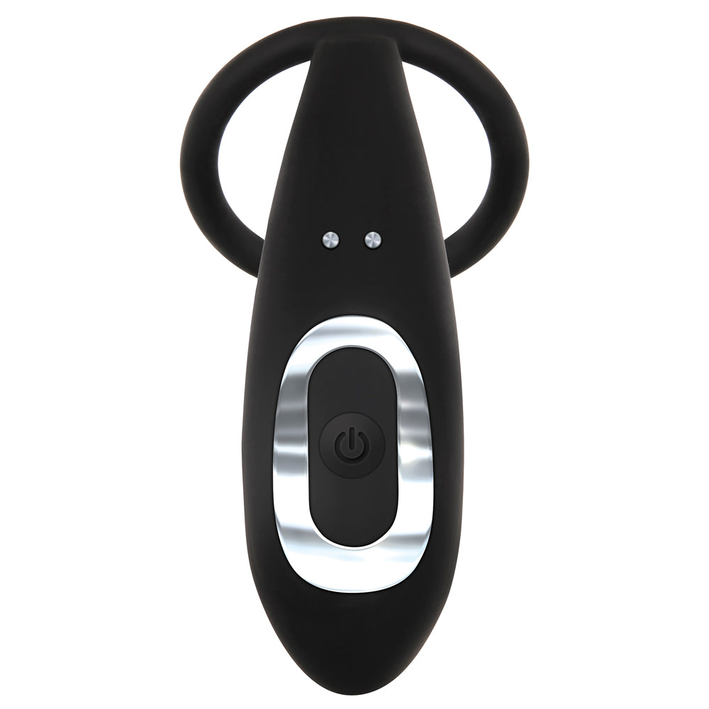 Adam & Eve Rechargeable Prostate Massager with Cock Ring - Powerful G-Spot Stimulator for Men, Perfect for Solo Play & Couples Intimacy