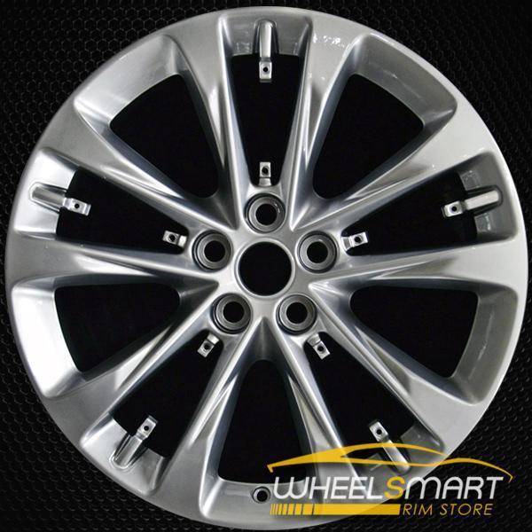 20 Inch Cadillac CT6 ALY04764 OEM Wheels (2016-2017) - Hypersilver Finish - Part# 84030706 - Perfect for Luxury Car Upgrades & Replacement