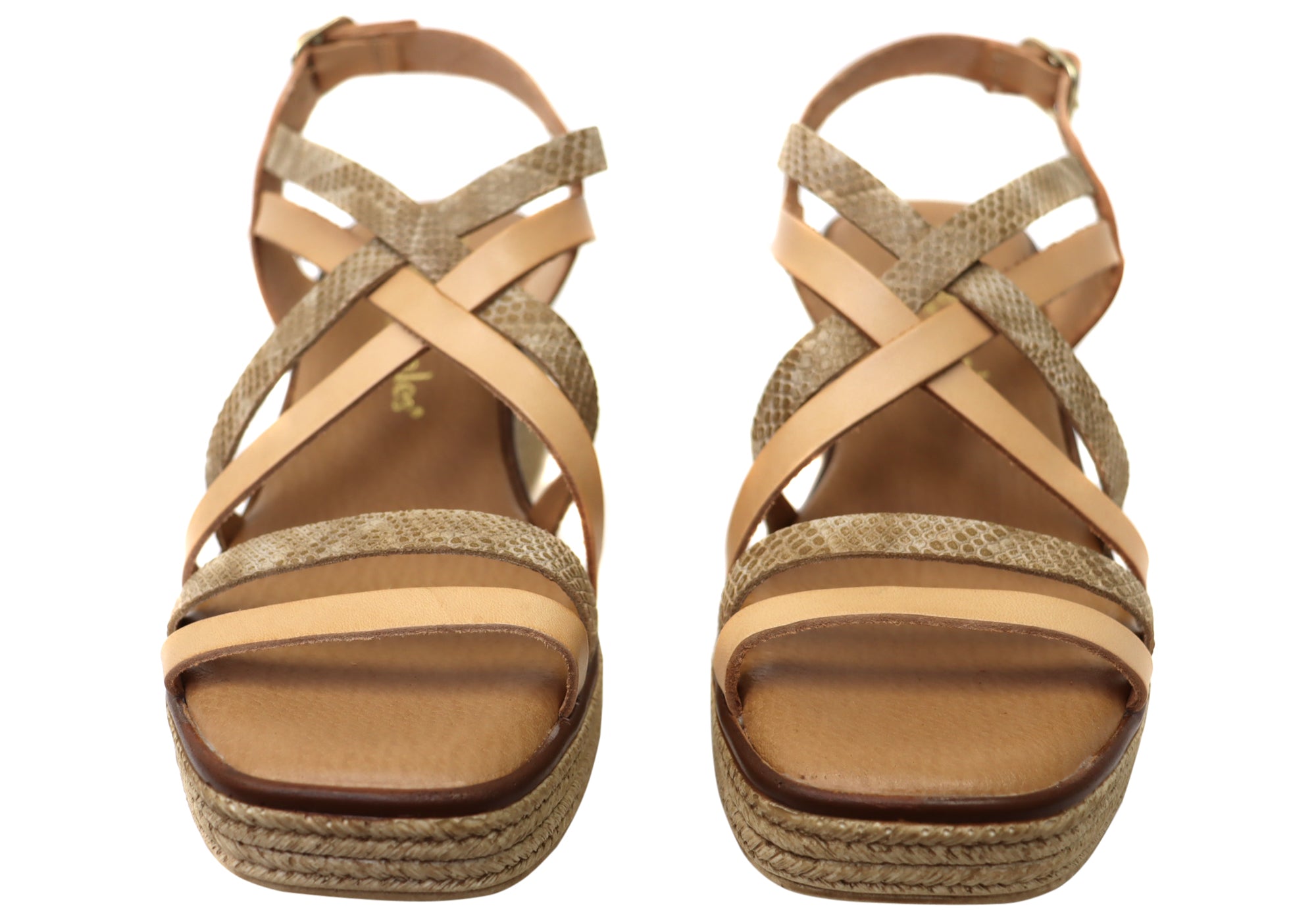 Lola Canales Cathy Women's Spanish Leather Wedge Sandals - Comfortable Summer Casual Shoes for Beach, Vacation & Daily Wear