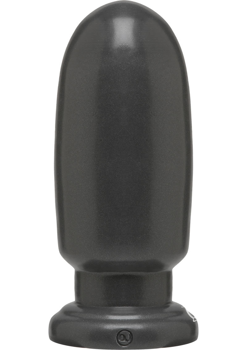 American Bombshell Shell Shock Anal Plug - Large Gun Metal - Perfect for BDSM, Adult Play & Sensual Exploration