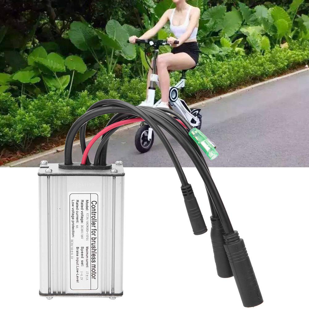 Brushless Motor Controller for Electric Bicycle, Scooter & Motorcycle - Smooth Vibration-Free Performance | Perfect for Commuting, Off-Road & Urban Riding