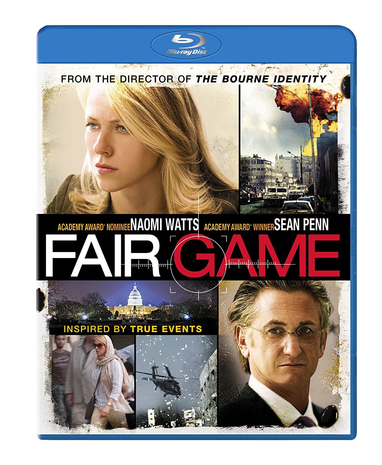 Fair Game [Blu-ray] - Thrilling Political Drama for Movie Night & Home Theater Enthusiasts