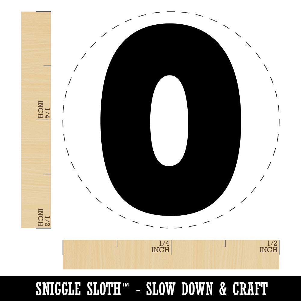 1/2 Inch Mini Rubber Stamp Set - Fun Bold Font Letters & Numbers for Crafting, Scrapbooking, Planners & DIY Projects - Perfect for Stamping, Card Making, Journaling & Home Decor