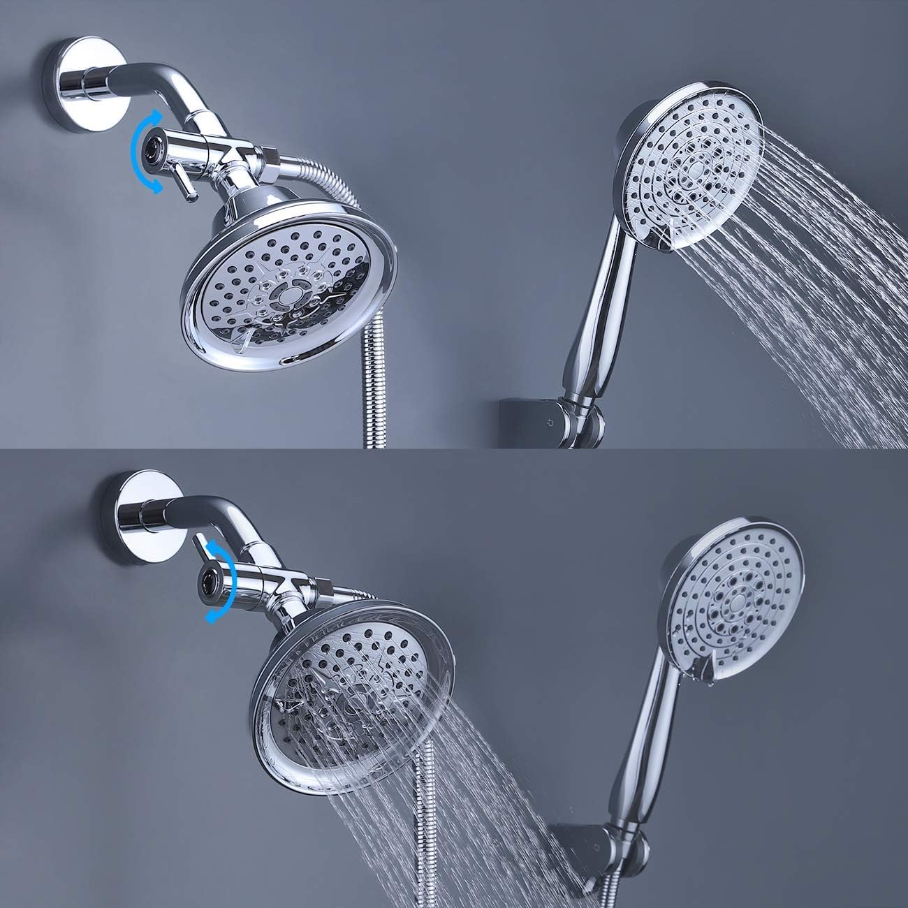 2-Way Shower Diverter Valve - Oil Rubbed Bronze Shower Head Adapter & Splitter for Handheld Shower - Perfect for Bathroom Renovation & Multi-Function Shower Systems