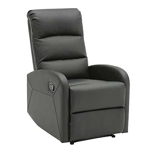 Black Faux Leather