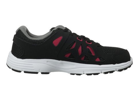 Nike Kids Fusion Run 2 Sneakers for Boys - Black/Red/White/Grey - Size 11.5 Little Kid - Lightweight Running Shoes for School, Sports & Everyday Play