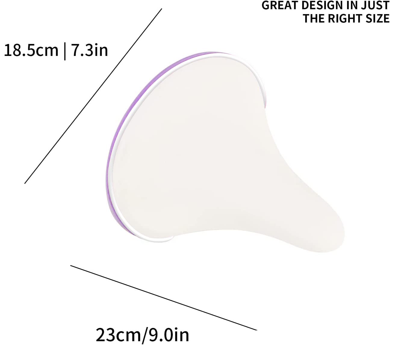 Comfortable Wide Kids Bike Seat for Girls - Purple & Pink - Perfect for Family Rides & Outdoor Adventures