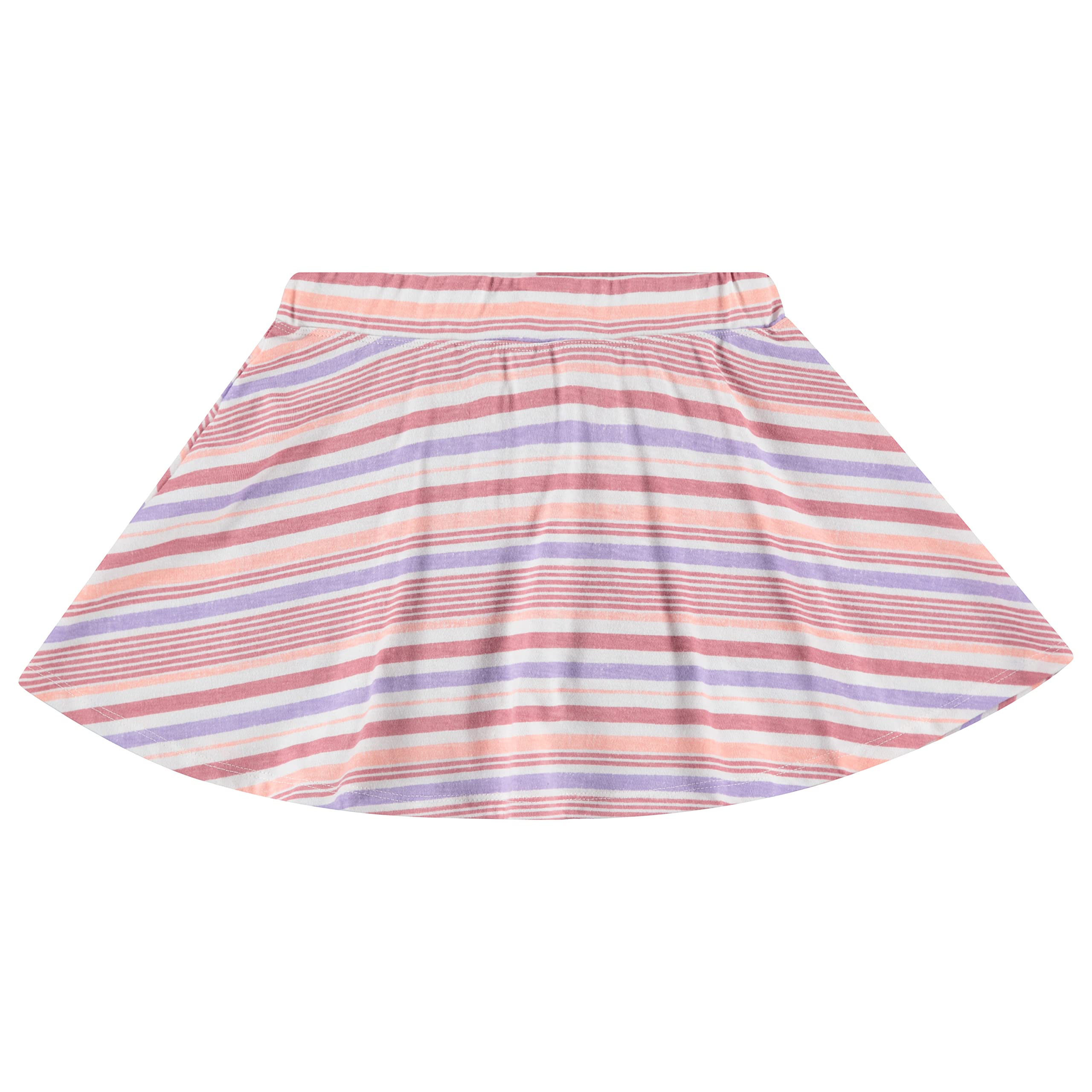 BTween 3 Pack Girls' Skorts - Cute Layered Scooter Skirts with Built-in Shorts for Active Play, School & Outdoor Activities