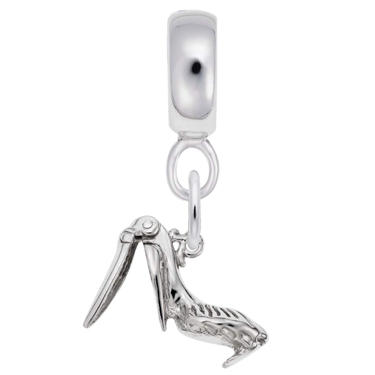 Pelican Charm Dangle Beads for Jewelry Making - Handmade Bracelet & Necklace Charms - Perfect for DIY Crafts, Beach Themed Jewelry, and Gift Giving