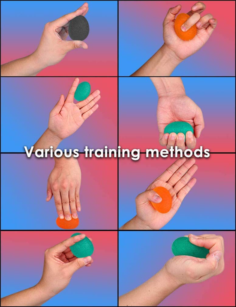 3PCS Finger Stretcher Resistance Bands - 6.6/8.8/11lbs Adjustable Hand Grip Strengthener for Guitar Players, Rock Climbing, Forearm Workouts & Physical Therapy - Improve Dexterity & Grip Strength