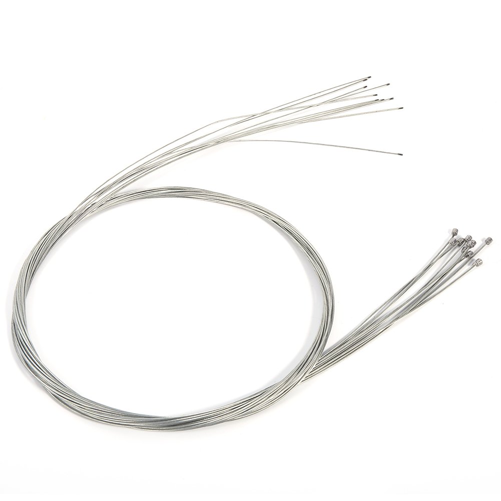 Premium 10pcs Bike Derailleur Shift Cables for Road & Mountain Bikes - High-Quality Inner Gear Shift Cables for Smooth Bicycle Repair & Maintenance - Perfect for Cycling Enthusiasts & Professional Mechanics