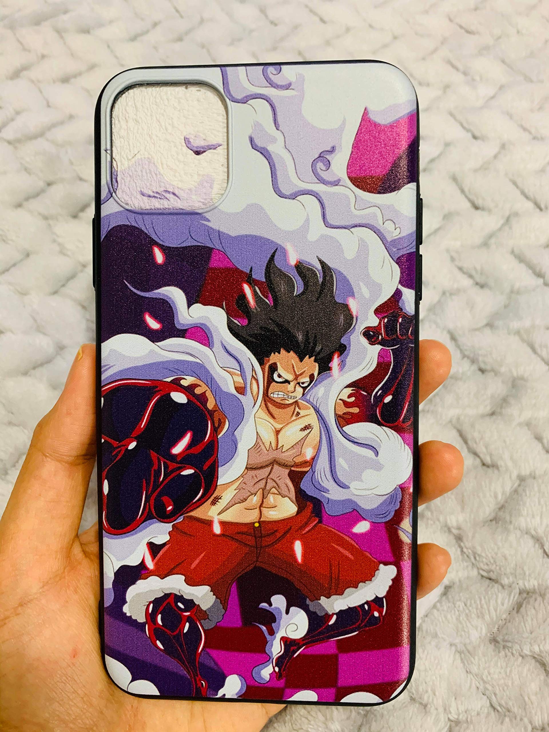 One Piece Straw Hat Crew iPhone 11 Pro Max Case - Shock Absorbing Protective Silicone Cover with Drop Protection (LOP1) - Perfect for Anime Fans & Daily Use
