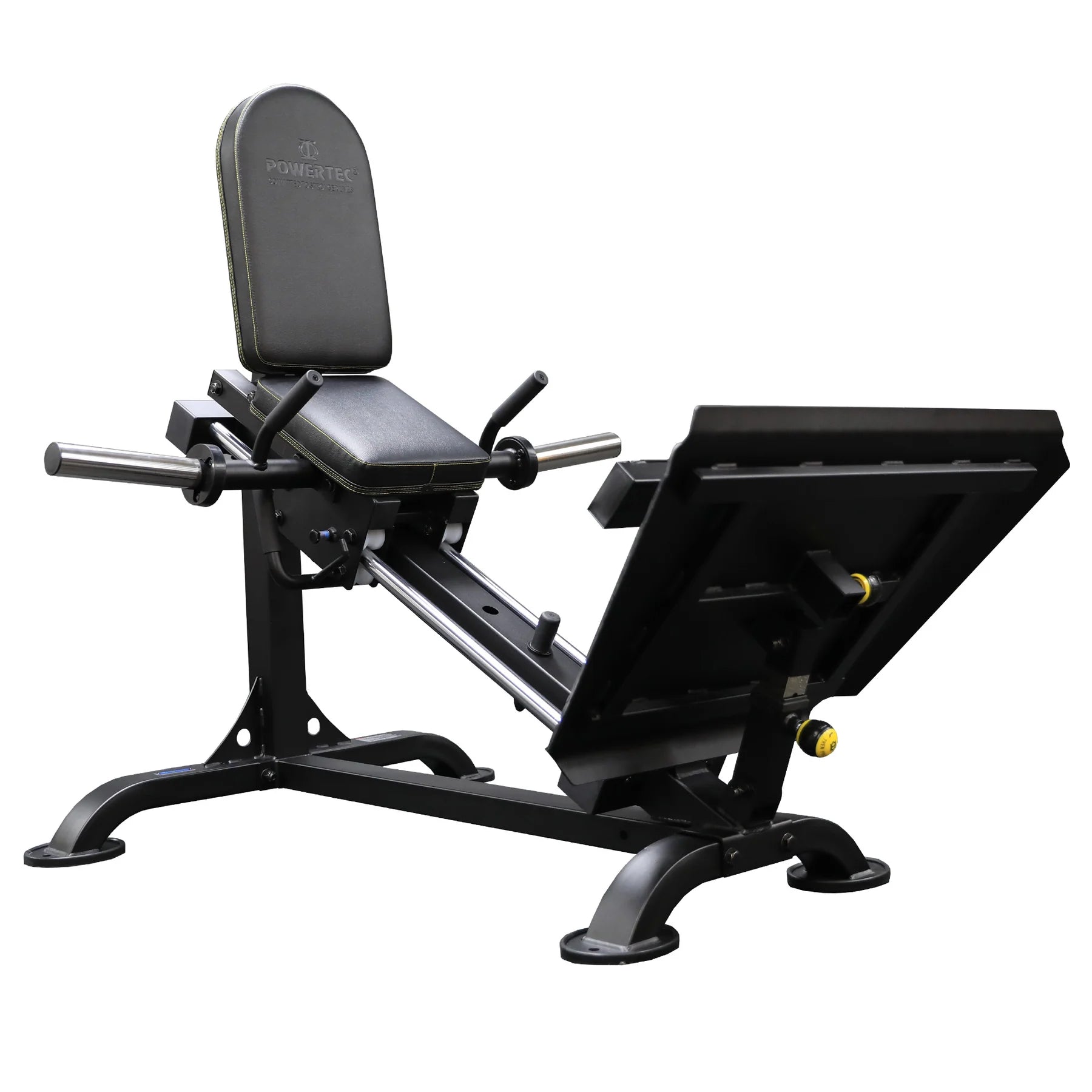 Powertec Compact Leg Sled P CLS23 - Professional Home Gym Leg Workout Equipment for Strength Training & Muscle Building | Perfect for Home Fitness, Bodybuilding & Weightlifting